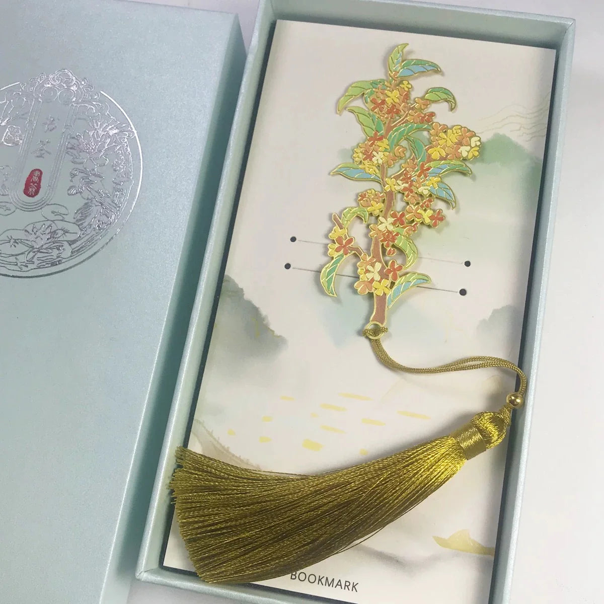 Coffret cadeau de marque-pages en métal – souvenirs du Musée du Palais impérial