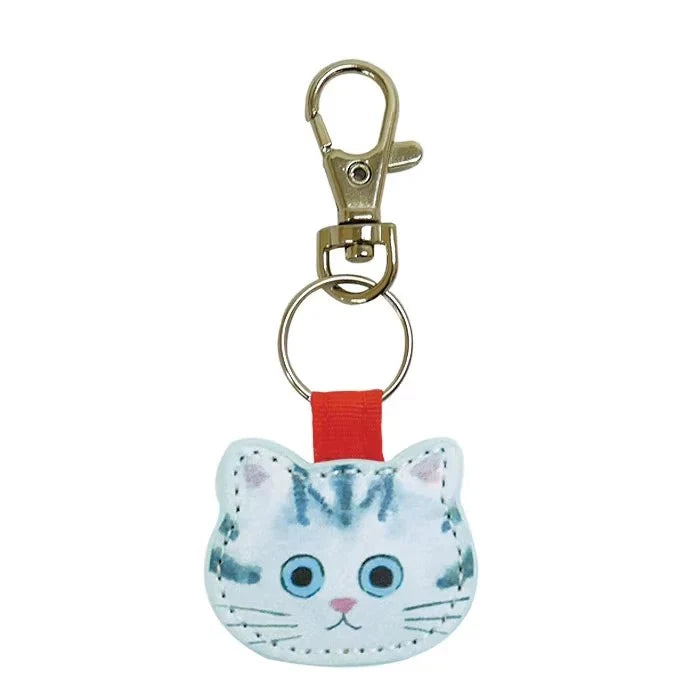 Porte-clés – ECOUTE, série petits chats (style japonais)