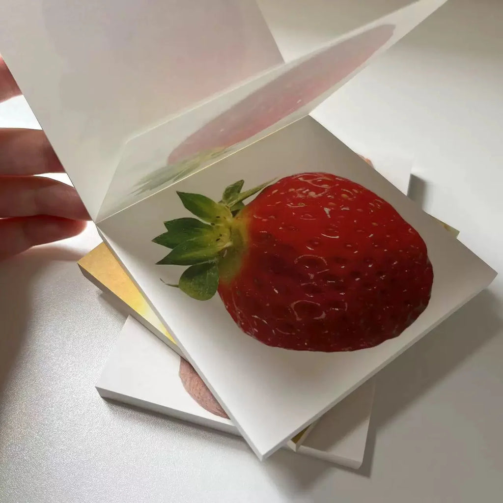 Post-it – Nourriture, fond blanc