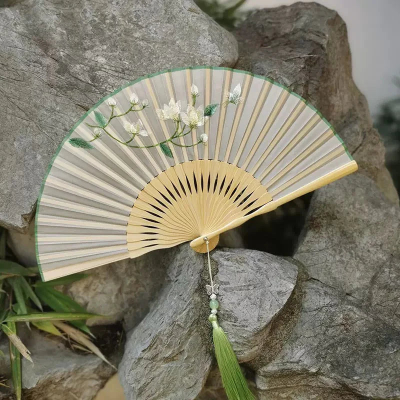 Éventail pliant – style traditionnel chinois