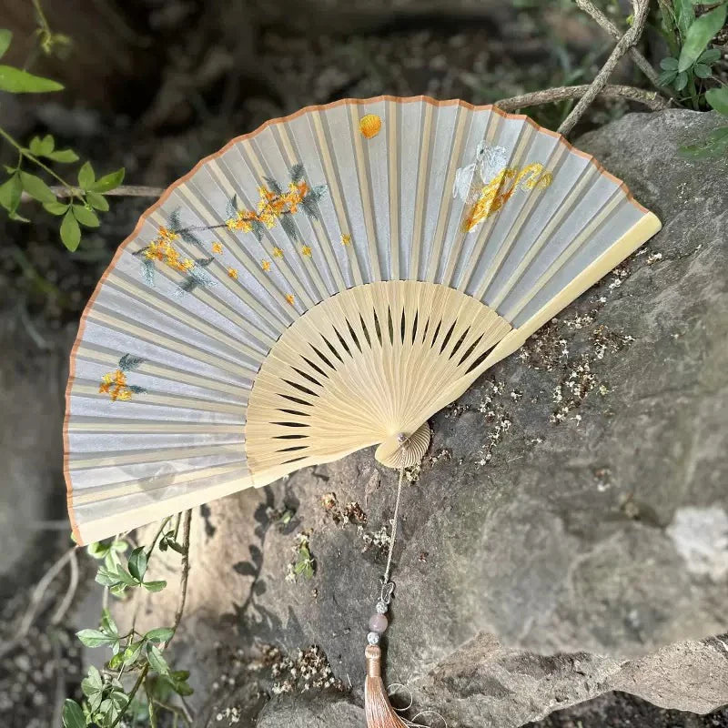 Éventail pliant – style traditionnel chinois