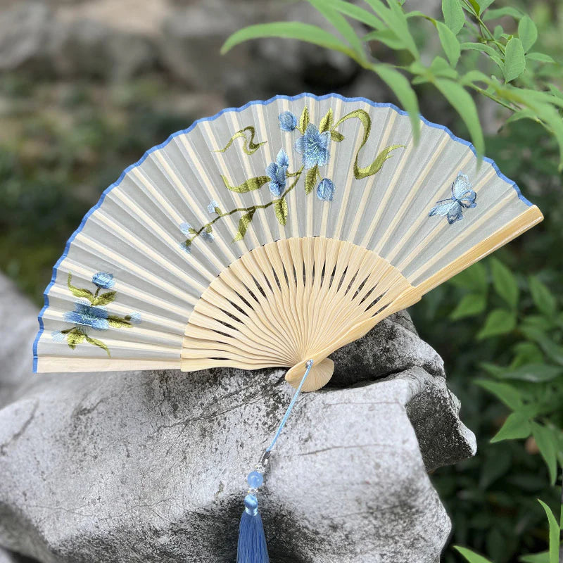 Éventail pliant – style traditionnel chinois