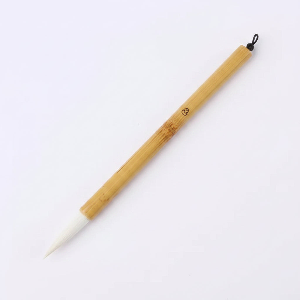 Pinceau de calligraphie – Liupintang, poils mixtes (loup et chèvre), pour écriture régulière et semi-cursive