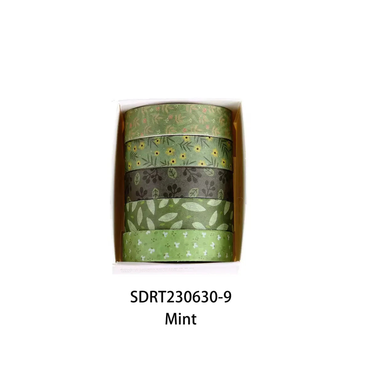 Ruban adhésif en papier (washi tape) – Coffret