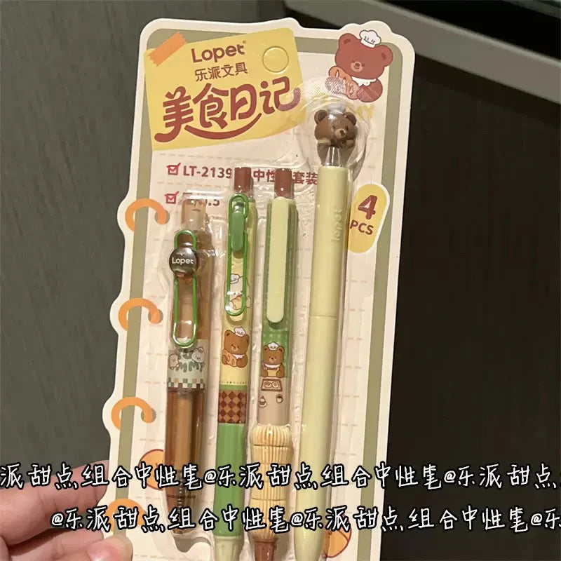 Lot de 4 stylos
