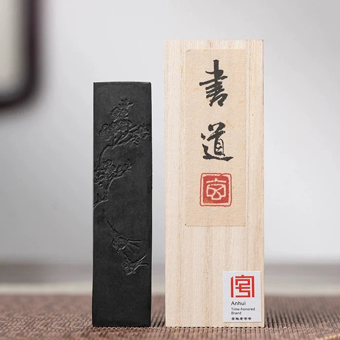 Bâton d’encre de Chine – Shanlian, encre de suie (huile de fumée)