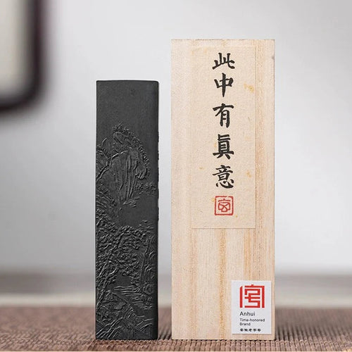 Bâton d’encre de Chine – Shanlian, encre de suie (huile de fumée)