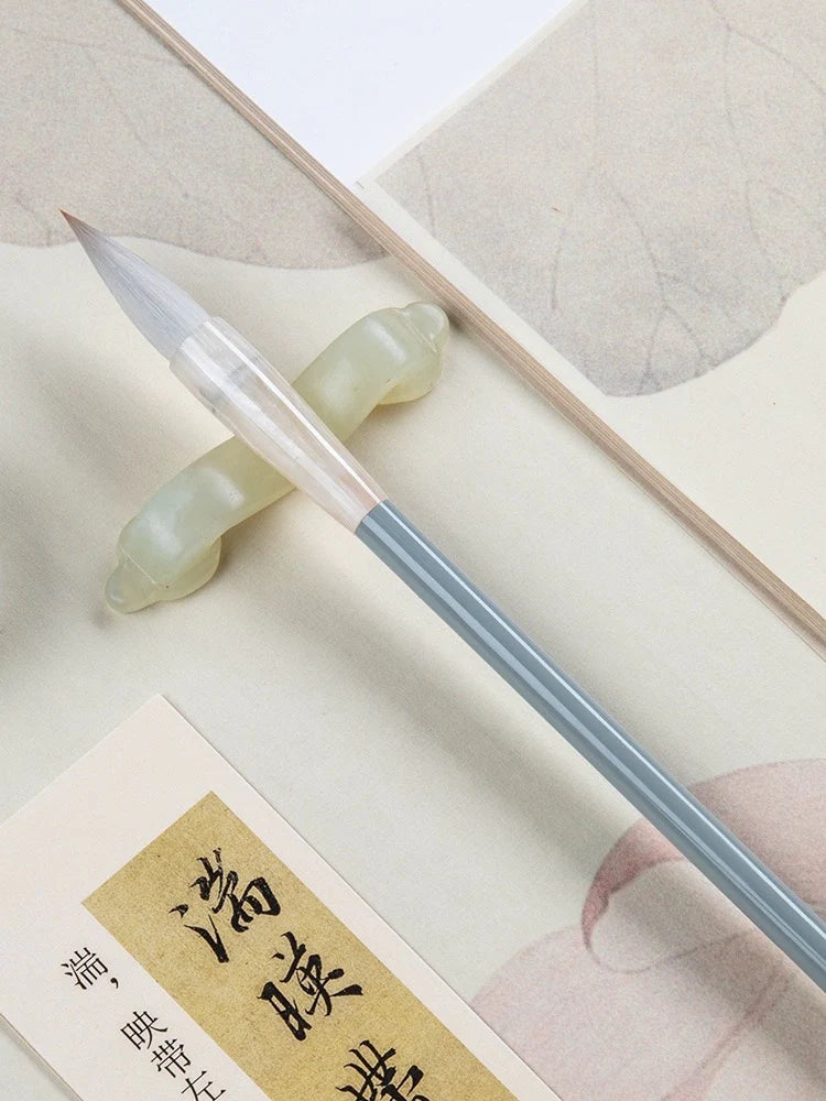 Pinceau de calligraphie – Lan Zhai “Shangyu”, poils de loup et poils mixtes (unité)