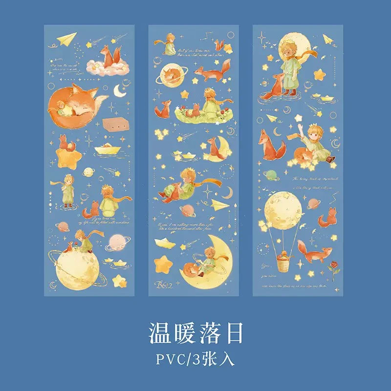Stickers en PVC – collection "Le Petit Prince"