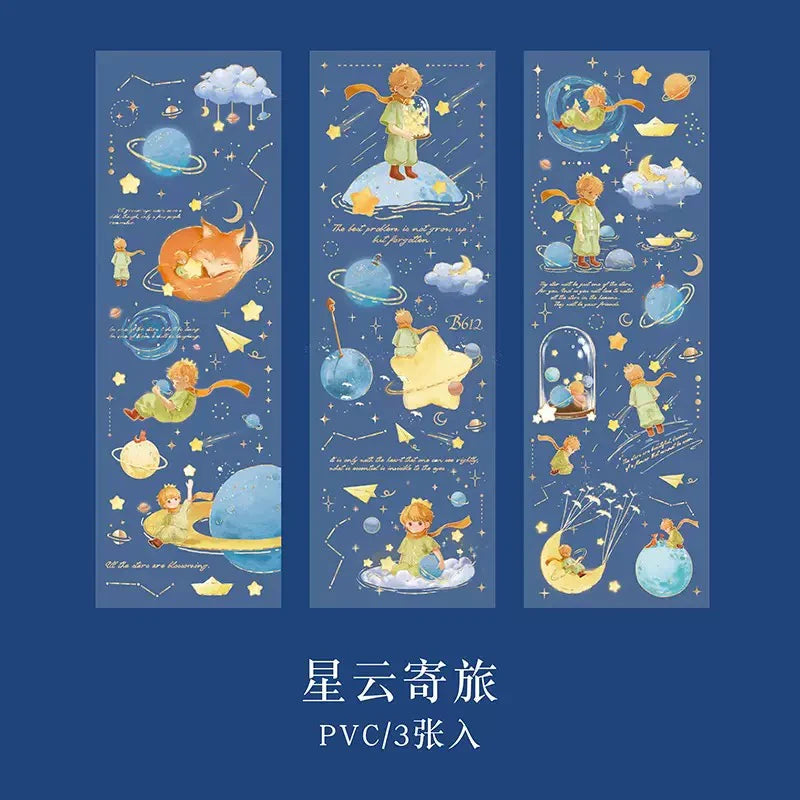 Stickers en PVC – collection "Le Petit Prince"
