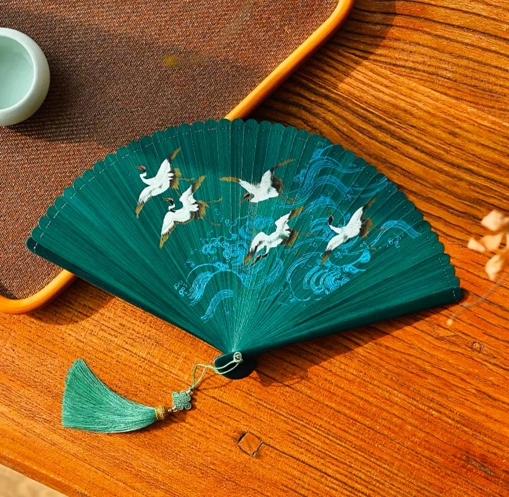 Éventail pliant – style traditionnel chinois