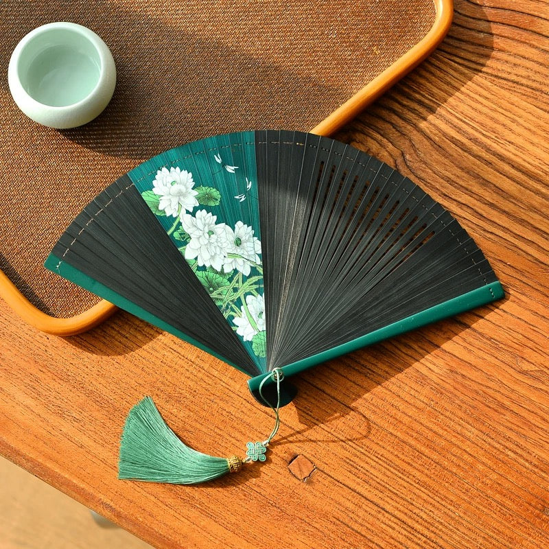 Éventail pliant – style traditionnel chinois