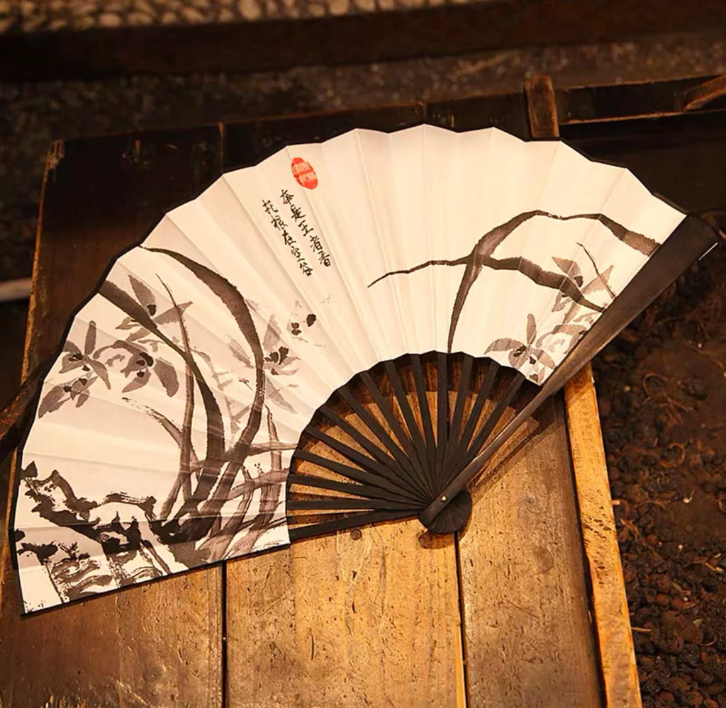 Éventail pliant – style traditionnel chinois