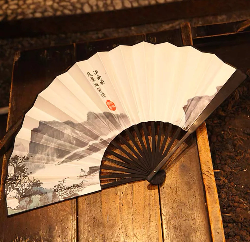 Éventail pliant – style traditionnel chinois