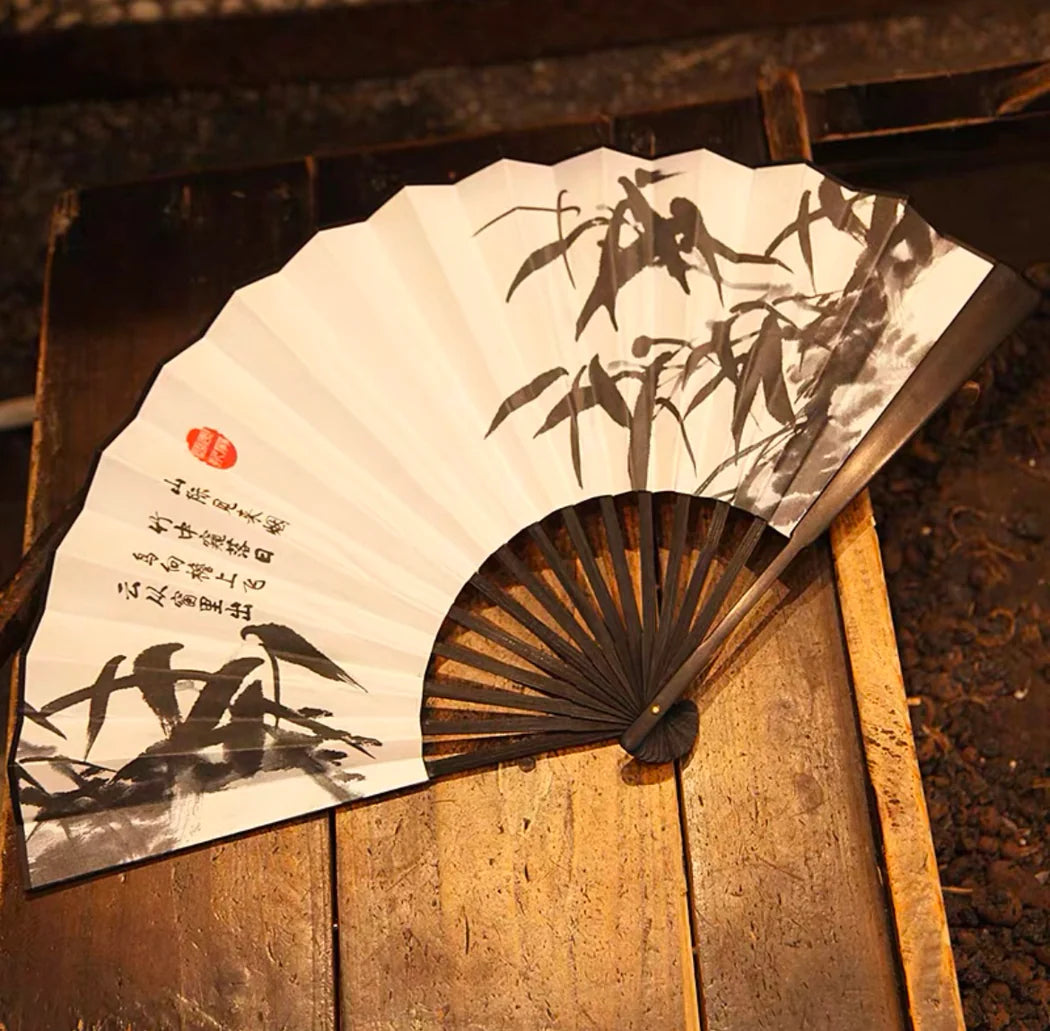 Éventail pliant – style traditionnel chinois