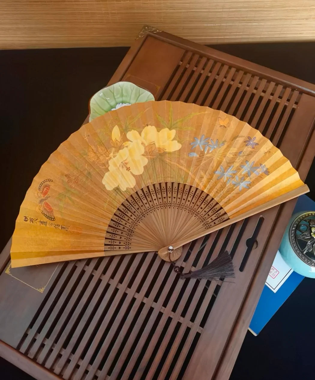 Éventail pliant – style traditionnel chinois