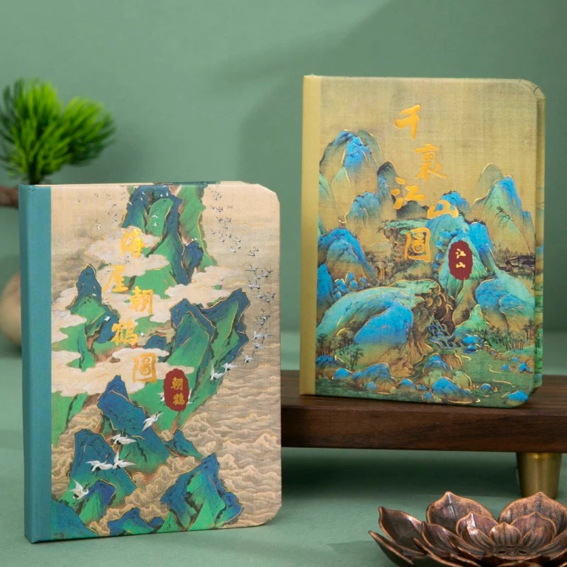 Carnet de poche A7 – Style chinois traditionnel