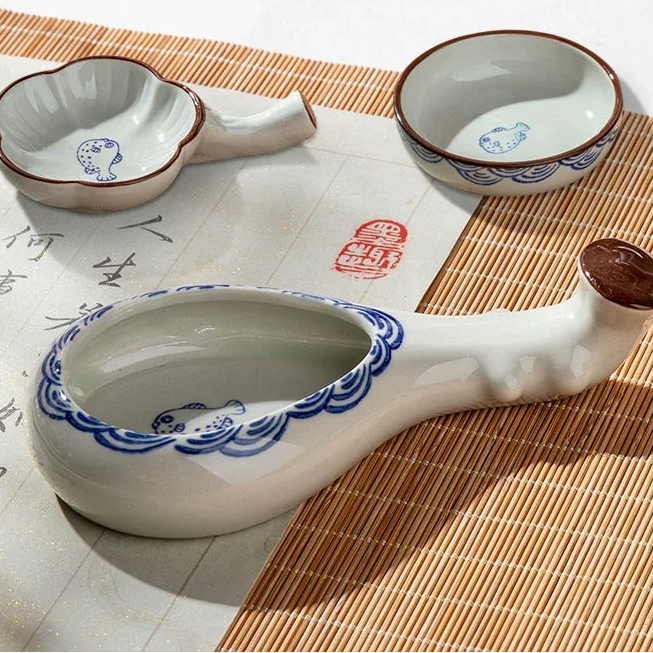 Palette à encre en céramique – style chinois