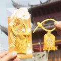 Pendentif porte-bonheur – sac parfumé aux cinq pierres colorées, inspiration du temple Lingyin