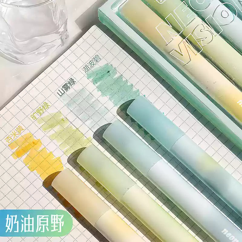 Lot de 4 surligneurs pour bullet journal – Jiwushe