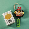 Pendentif brodé – “Quatre symboles”, Zhong Kui (création originale)