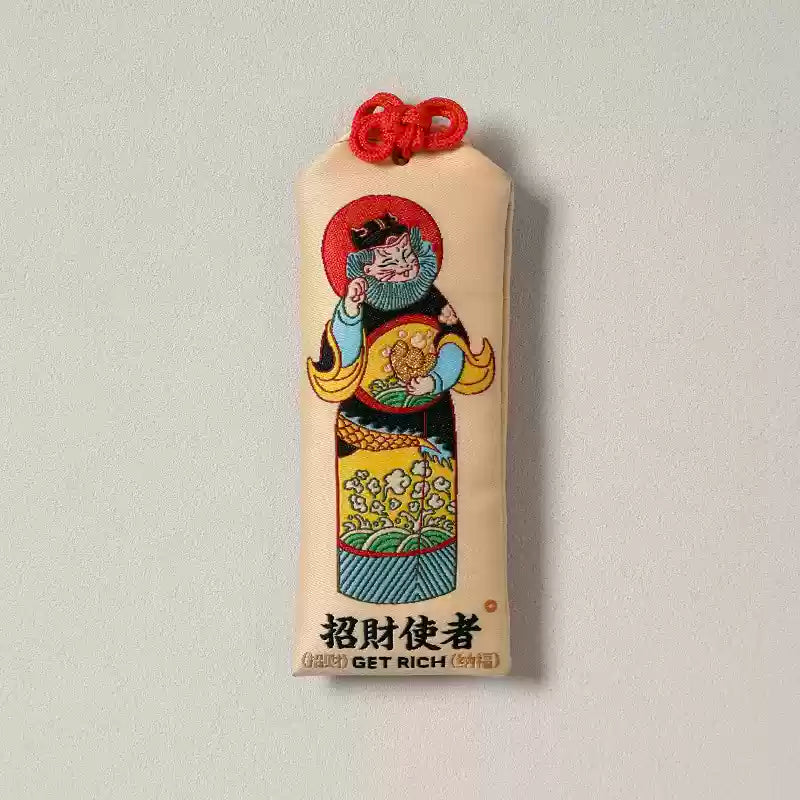 Pendentif porte-bonheur – “Quatre symboles”, dieu de la prospérité et du commerce