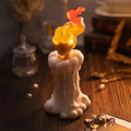 Veilleuse rechargeable créative – figurine “bougie soufflable”, jouet design pour chambre, idée cadeau d’anniversaire