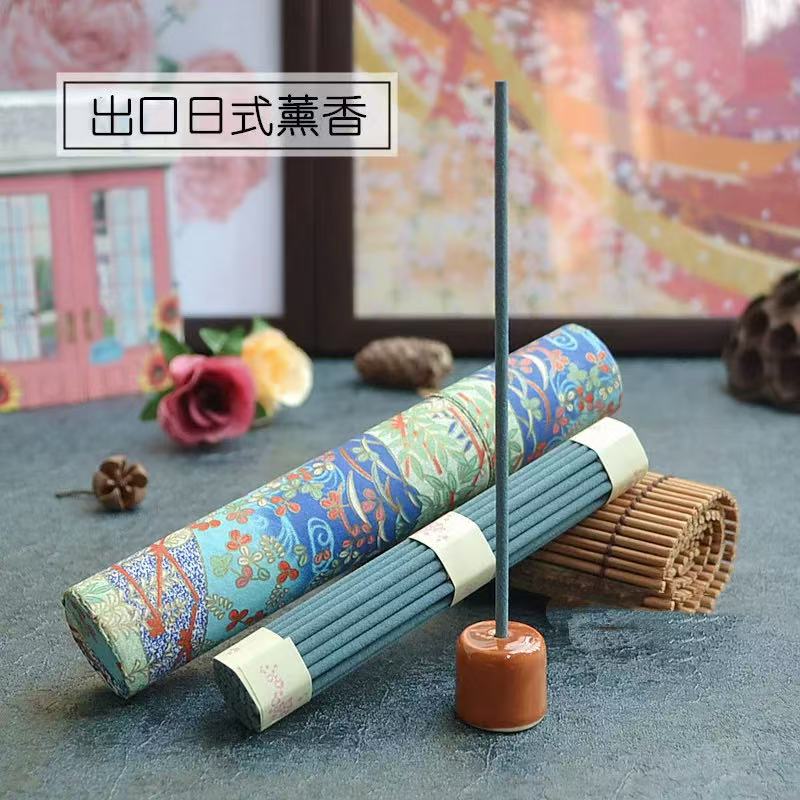 Encens japonais en bâton – jasmin et bois de santal, parfum frais et stimulant