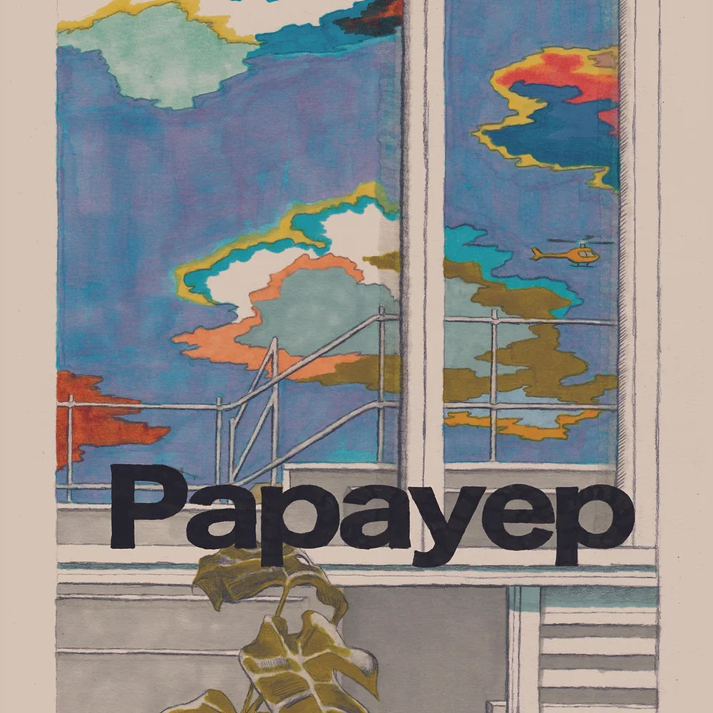 Affiche – Papayep, Tirage d'art (print) A3, “Number 8”