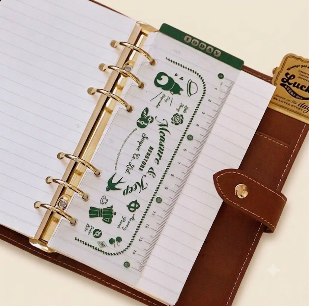 Règle BENSTORE – intercalaire et marque-page pour carnet