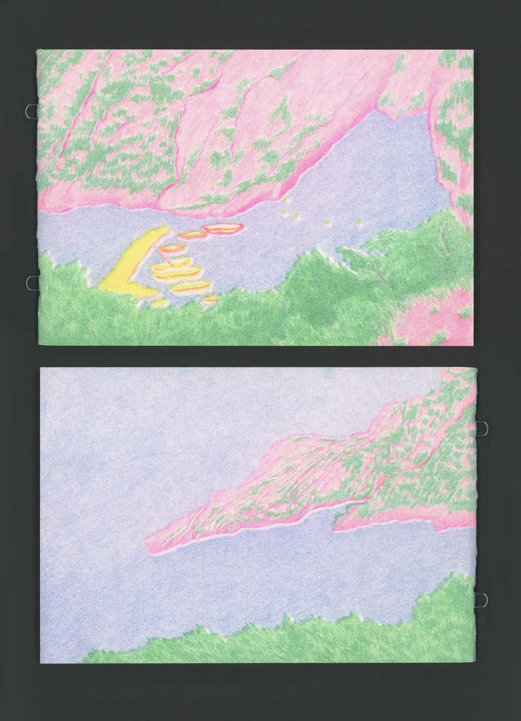 Livre illustré – Chici, édition originale en risographie 4 couleurs, Marseille