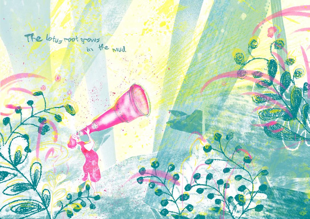 Livre illustré original – “The Lotus Mother”