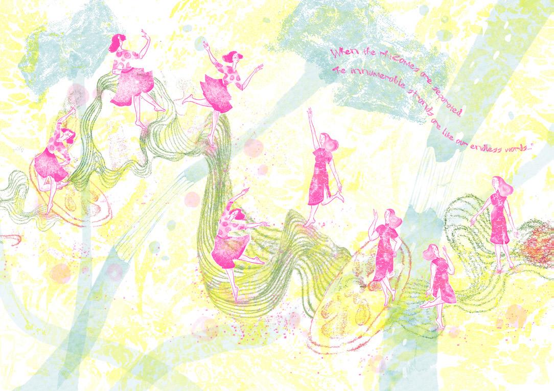 Livre illustré original – “The Lotus Mother”